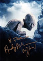 Andy Serkis - Gollum signed autographs