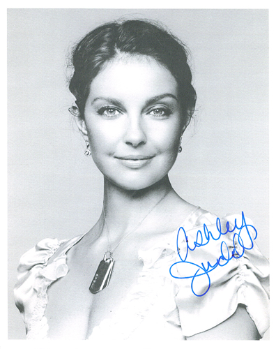 Ashley Judd signed autographs