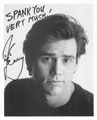 Jim Carrey signed autographs