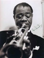 Louis Armstrong signed autographs