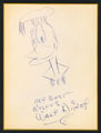 Walt Disney autographs