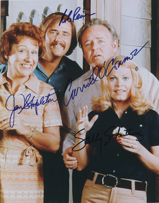 All in the Family signed autographs