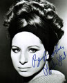 Barbra Streisand signed autographs