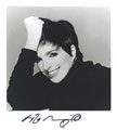 Liza Minnelli signed autographs