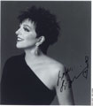 Liza Minnelli signed autographs