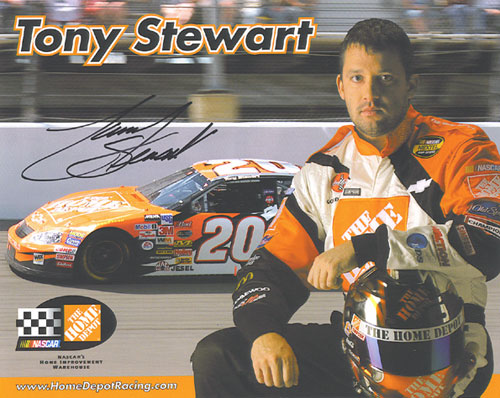 Tony Stewart autographs